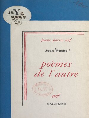 cover image of Poèmes de l'autre